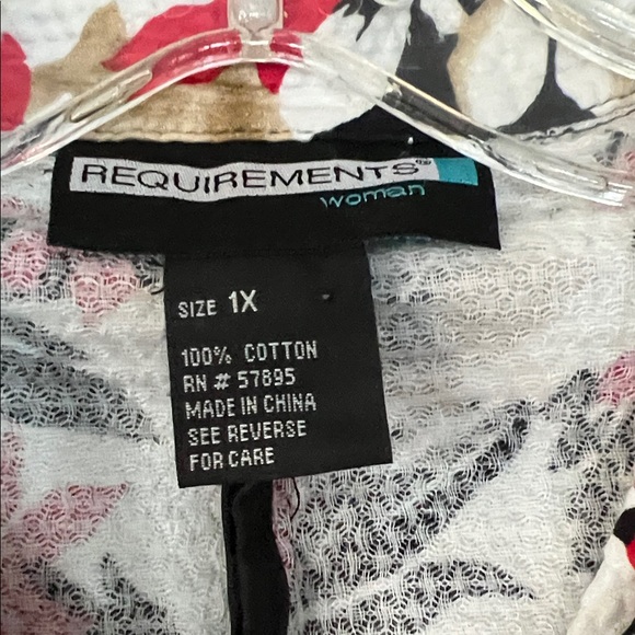 Requirements Multicolor Floral Blazer - Picture 2 of 4